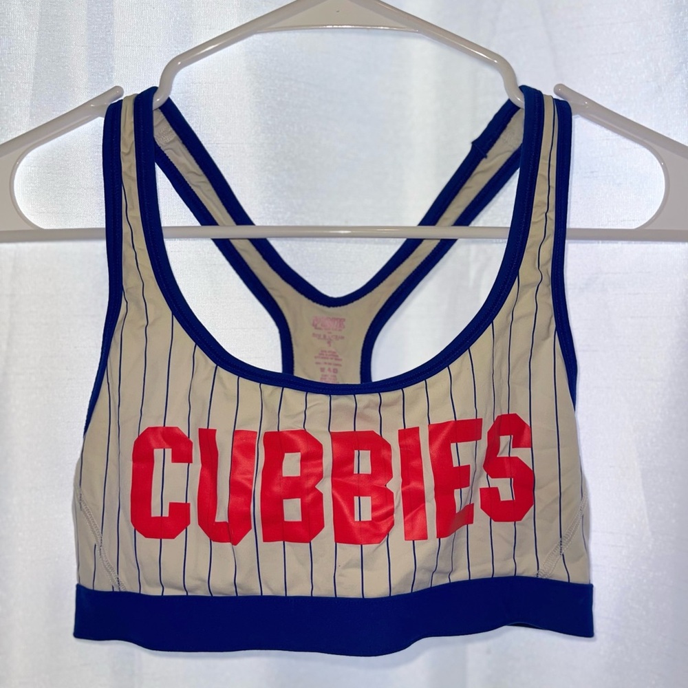 MLB Cubs, Victoria Secret Pink Sports bra